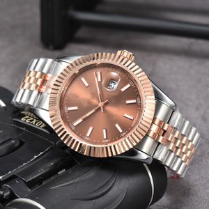Designer maschile Designer Luxury Moving Automatic Watches High Qualit Rose Gold Times 42mm 904L Acciaio inossidabile Strappa Sapphire impermeabile Orologio 2832