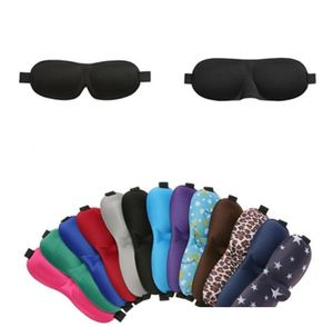 Hot 13 Corlos 3D Sleep Masks Eyeshade Cover Natural Sleeping Eye Mask Män Kvinnor reser Eye Patch Aid Relax