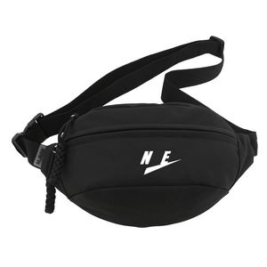 Black Heritage Shoulder Crossbody Bum Bag Waist Pack Man Belt Running Sport ChaoN8014