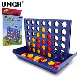 Sports Toys UNGH Four In A Row Bingo Chess Connect Classic Family Board Game Fun Educational Toy for Kids Children Entertainment 231025