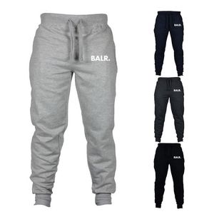 Balr Men Casual Sweatpant Fashion Joggers Pants Sznurka spodni Solidny kolor męskiej marki hip hopowej wiosna i jesień luksus 303r