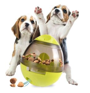 O mais recente copo para animais de estimação vaza bolas de comida que você pode comer enquanto brinca com brinquedos de treinamento educacional para cães Teddy Golden Retriever pet suppli6523727