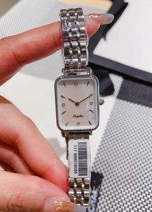 Relógio de cerâmica de alta qualidade relógio de luxo feminino relógio de designer 20 * 26mm mostrador romano preto movimento inoxidável relógio de quartzo relógio de diamante feminino 129