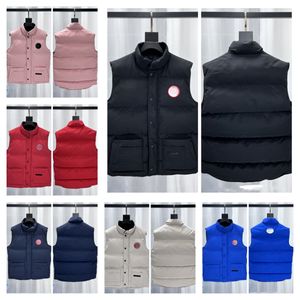 Canda gås uppvärmd bombplan kropp varmare kroppsvärmare west douedoune sans manche ner puffer män mens väst kvinnor designer gilet kvinnor gillet