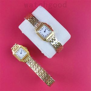 Armbandsurstank Square Designer Watches Men Relogio Luxury Watch Diamond Bezel Waterproof Tank Ladies Watch Fashionable Casual 2 Size Vintage Orologio DH016