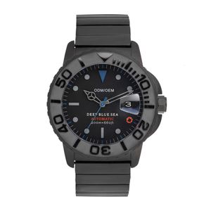 OEM dostosuj 30Atm Waterproof markę 316L Pasek ze stali nierdzewnej Mechaniczne zegarki Sapphire Sapphire Watch Fase Fashion