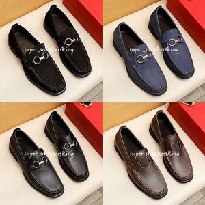 Nya designers skor mens loafers äkta läder män affärskontor arbete formella klänningskor varumärke designer party bröllop platt skor storlek 38-46