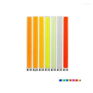 100x10mm 12V LED Multi-Color Lamp Strip Red Green Blue Orange Pink Violet Ice 10W COB Light Source Board 10cm