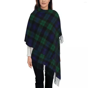 Scarves Women's Tassel Scarf Modern Tartan Plaid Long Super Soft Shawl Wrap Christmas Checkerboard Daily Wear Pashmina