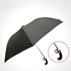 Parasol 8k krótki pistolet parasol silny wiatrówek półautomatyczny składany deszcz i słońce Słońce UV Protection Parapluie