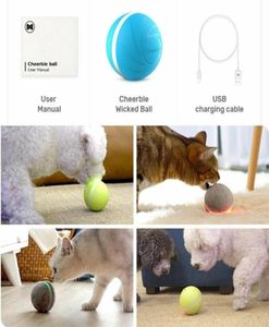 Wicked Ball New Design Pet Dog Cat Toy Interactive Toy Electric Companion US Y2003307469904