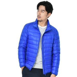 Men's Down Parkas Men Ultralight Jacket White Duck Down Jacket Men's Down Jackets Outdoors Winter Male Casual down jacketCoat 9 colors 002231023