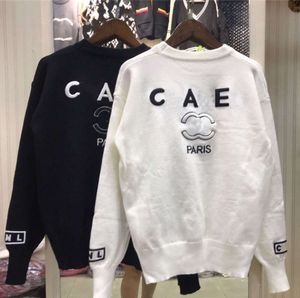 Womens Luxury brands Designers Sweater Letters Pullover Men S Hoodie Long Sleeve Sweatshirt Embroidery Knitwear Winter Clothes 2023 CC KQQI