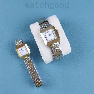 Moderni orologi in oro placcato aaa tank designer orologio da donna con diamanti reloj al quarzo montres moda orologio da uomo impermeabile elegante classico dh016