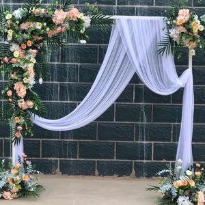 Dekoracje świąteczne 72 cm10m Wedding organza Roll Sheer Crystal Tiuld Tiul Dekoracja drzwi Mariage przędza