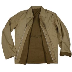 Herrenjacken US M41 Mantel Jacke Militärmantel Outdoor Retro WW2 Armee Uniform Baumwolle Laufanzug für Männer Ausrüstung Stehkragen YQ231025