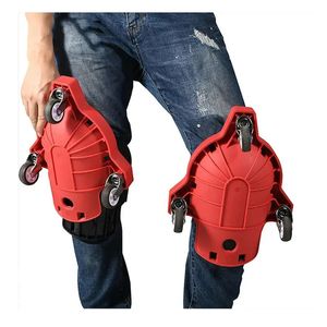 Elbow Kneeling Pulley Sliding Knee Pads Tile Floor Tiles Seams Woodworking Universal Wheels Mobile Kneeblades Rolling Kneepads 231024