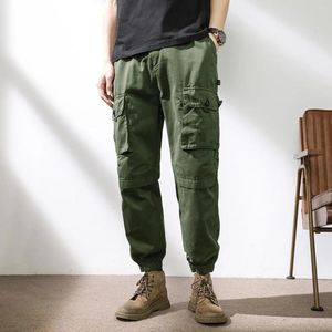 Tute da uomo Elmsk Primavera alla moda di marca Abito da lavoro Leggings Moda Pantaloni larghi da studente