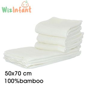 Pannolini di stoffa Pannolini per adulti Pannolini 10 pz/lottoWizInfant Baby Mussola Quadrati Panno 100% bambù Riutilizzabili Fodere per pannolini di stoffa Salvietta per l'alimentazione del bambino 231024