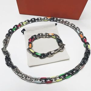 Mode Silber Armband Kette für Mann Frau Einzigartiges Design Edelstahl Halskette Modeschmuck Supply237l