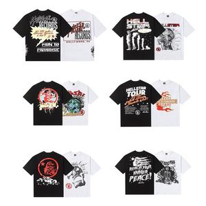 Designer-T-Shirt für Herren und Damen, HellStar-Aufdruck, modisch, lässig, kurzärmelig, High Street, cooles Hip-Hop-Skateboard, Jungen und Mädchen, Top289M