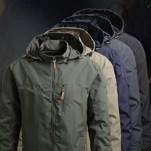 Mens Jackets Winter For Men Windbreakers Casual Coats Army Tactical Military Male Parkas Raincoats Clothes Streetwear 5XL 231025