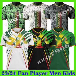 23 24 Mali Giocatore fan Maglie di calcio Squadra nazionale Bissouma Fofana El Bilal Camara Haidara Hamary.T Home Giallo Away bianco 2023 2024 Maglia da calcio Coppa d'Africa