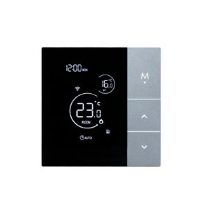 YJ508 Wifi Intelligent Heating Thermostat Touch Display Voice Control AlexaTuya Alice/Electric/Water Surface Temperature Control