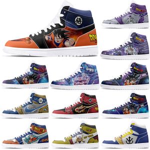 new Customized Shoes 1s DIY shoes Basketball Shoes males 1 females 1 Anime Character Customized Personalized Trend Versatile Outdoor sneaker