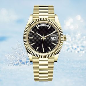 Relógios masculinos / femininos de alta qualidade Relógio mecânico automático de 41 mm 904L Aço inoxidável Vidro de safira Super luminoso Relógios de pulso montre de luxe