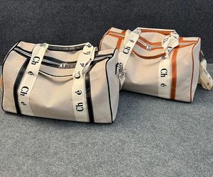 Chl Brand Designer Duffle Bag for Women Men Duffel Bag Canvas Sport Gym Bag Handbag Size 48-27-24cm