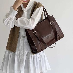 숄더백 핸드백 간단한 복고풍 어깨 가방 여성 용량 통근 정사각형 핸드백 패션 핸드백 캐주얼 컴퓨터 bagstylishandbagsstore