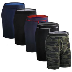 Cuecas 5 pçs / set boxer homens masculino algodão mens calcinha roupa interior homem boxershorts homme alta qualidade underware shorts calson 231025