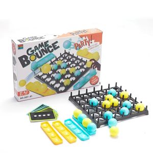 Sports Toys Bounce Off Game Jumping Ball Board Games for Kids 1 Set Aktivera Family and Party Desktop Stopa Toy 231025