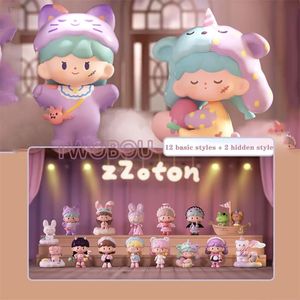 Blind box Finding Unicorn Zzoton Zhuodawang Dreamy Stage Series Random Box Kawaii Toy Figures Mystery Birthday Gift Kid 231025