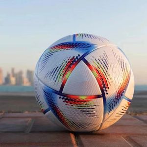 Balls High Quality Soccer Ball Official Size 5 PU Material Seamless Wear Resistant Match Training Football Futbol Voetbal Bola 231024