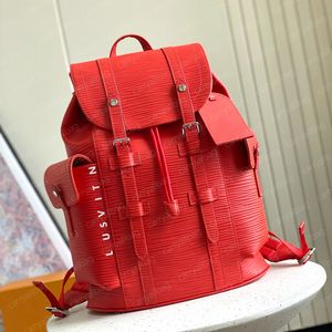 10A Borse di marca di alta qualità Zaino da uomo Zaino con stampa in pelle alla moda Christop la sua borsa Borsa per studenti universitari Zaino per computer Nuovo zaino