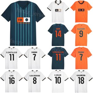 2023-24 Soccer Club Team 23 Fran Perez Jersey 14 Jose Gaya 12 Thierry Correia 8 Javi Guerra 25 Giorgi Mamardashvili 9 HUGO DURO Football Shirt Kits Sport WaLunXiYa