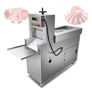 Fatiador elétrico de carne congelada, máquina de rolo de carne de cordeiro, fatiador comercial de vegetais