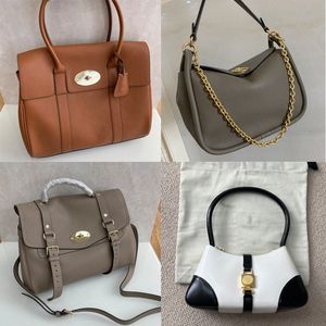 Mirrow Qualität Damen Totes Lily Bag Mulberries Echtes Leder Bayswater Umhängetaschen Handtasche Britische Marke Satchels Umhängetasche Tote Messenger M87r #