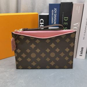 Pochette da donna firmate lusso Pallas borsa con cerniera portafogli di grandi dimensioni porta carte di fiori classici mini borsa da donna di alta qualità con cinturino da polso