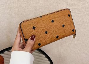 Long style Wallet Women Luxury Wallets Designer Bag Fashion Card Holders Lady Coin Purse Mcletter and Flower Printed Purse Factory Wholesales Bag Wallet