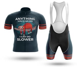 Can Do Slower Cycling Jersey Customized Road Mountain Race Top max storm Cycling Clothing Quick Dry Breathable cycling sets7457861