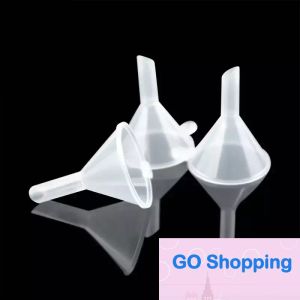 All-match transparent small funnel pp plastic funnel perfume lotion cosmetic packaging kitchen auxiliary tool Many colors are available