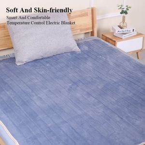 Electric Blanket Thermal Soft Sleep Warming Winter Coral Fleece Throw Heated Heating Electric Blanket 231024