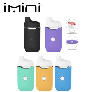 Imini jednorazowe pióra vape pusta 3 ml 2 ml strąki 280 mAh bateria do gęstego oleju e papierosy Zestawy rozrusznika USB Pakiety Pakiety OEM ODM Logo Link płatności Cigarrillos