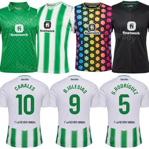 Club Team Soccer Real Betis 13 Rui Silva Jersey 21 Marc Roca 5 Guido Rodriguez 10 Ayoze Perez 12 Willian Jose 1 Claudio Bravo 17 Sanchez Football Shirt Kits 2023 2024