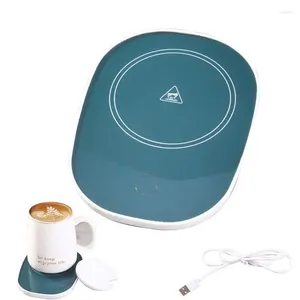 Tischsets Kaffeetassenheizungen 16W USB-Getränk Anti-Rutsch 55 Grad Wärmer Intelligente elektrische Getränke Tee Wasser Thermostatisch für Zuhause