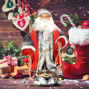 Christmas Decorations 30cm Christmas Santa Claus Doll Christmas Decorations Ornaments For Party Living Room Home Decor Noel Xmas Gifts Navidad 2024 231025