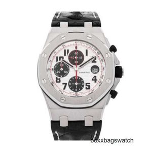 Mekanik Otomatik Saatler Audpi İsviçre Yaptı Audpi Royal Oak Ofshore OfoTo Steel Mens Watch 26170Stood101CR02 HBG0